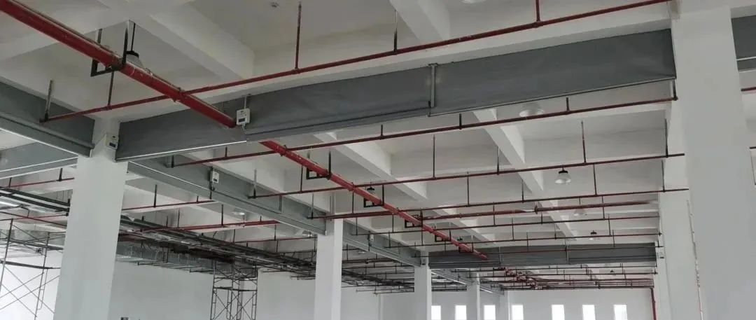 活动式柔性挡烟垂壁有哪几种操作方法(图1) 活动式挡烟垂壁