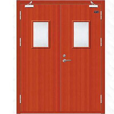 带视窗木质防火门