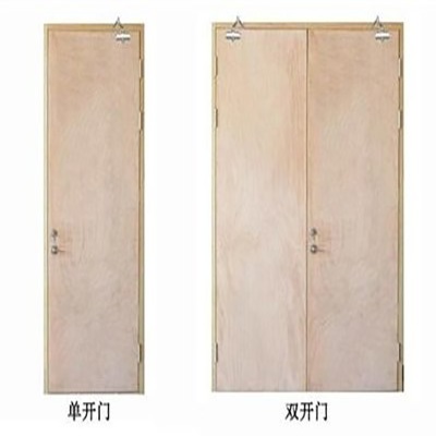 木质单开双开防火门